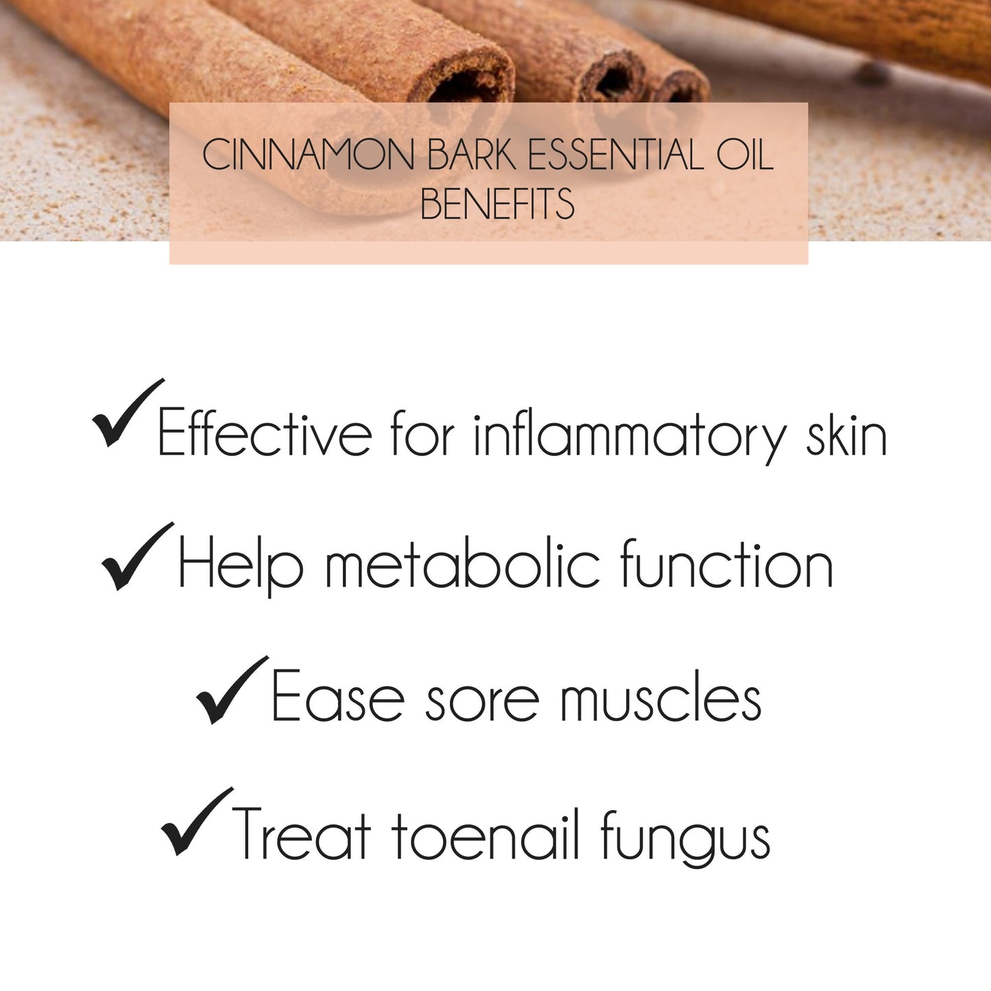 Cinnamon Bark Essential Oil 10ml. Cinnamomum verum
