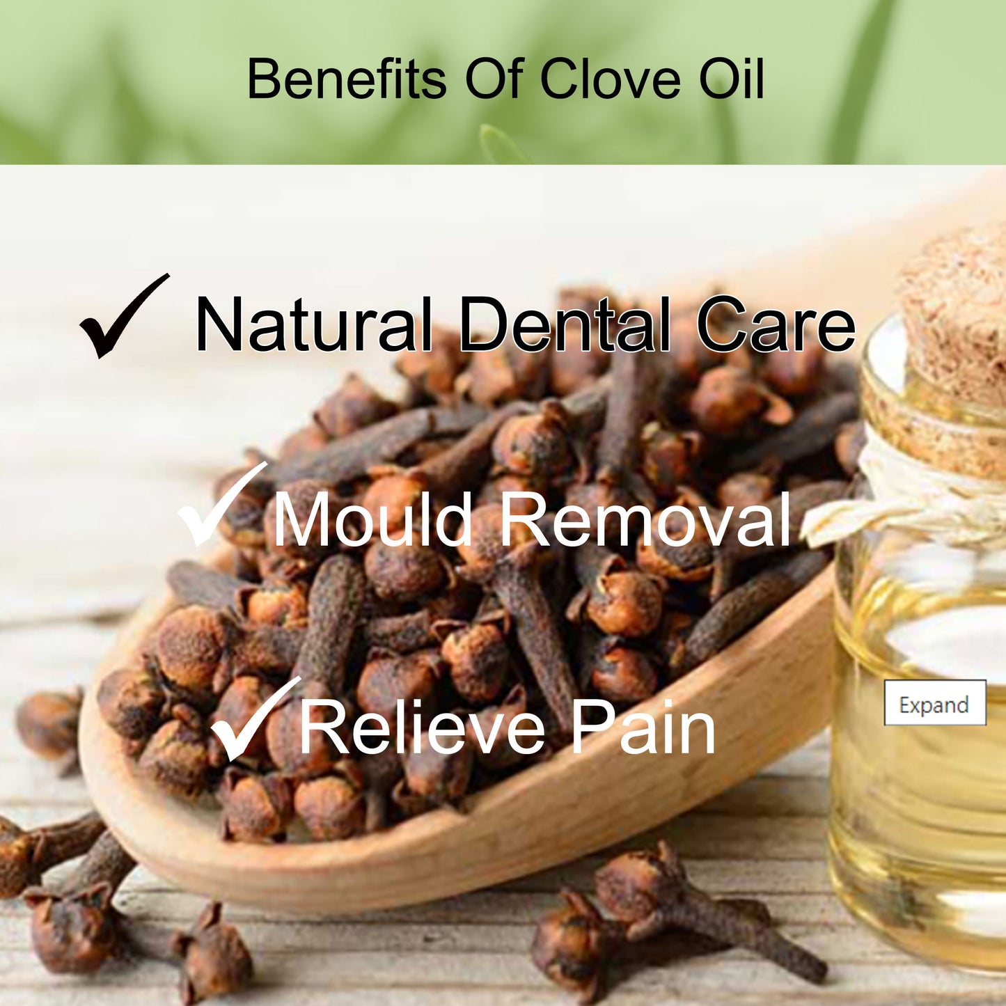 Clove Bud Essential Oil 10ml. Oil Of Cloves