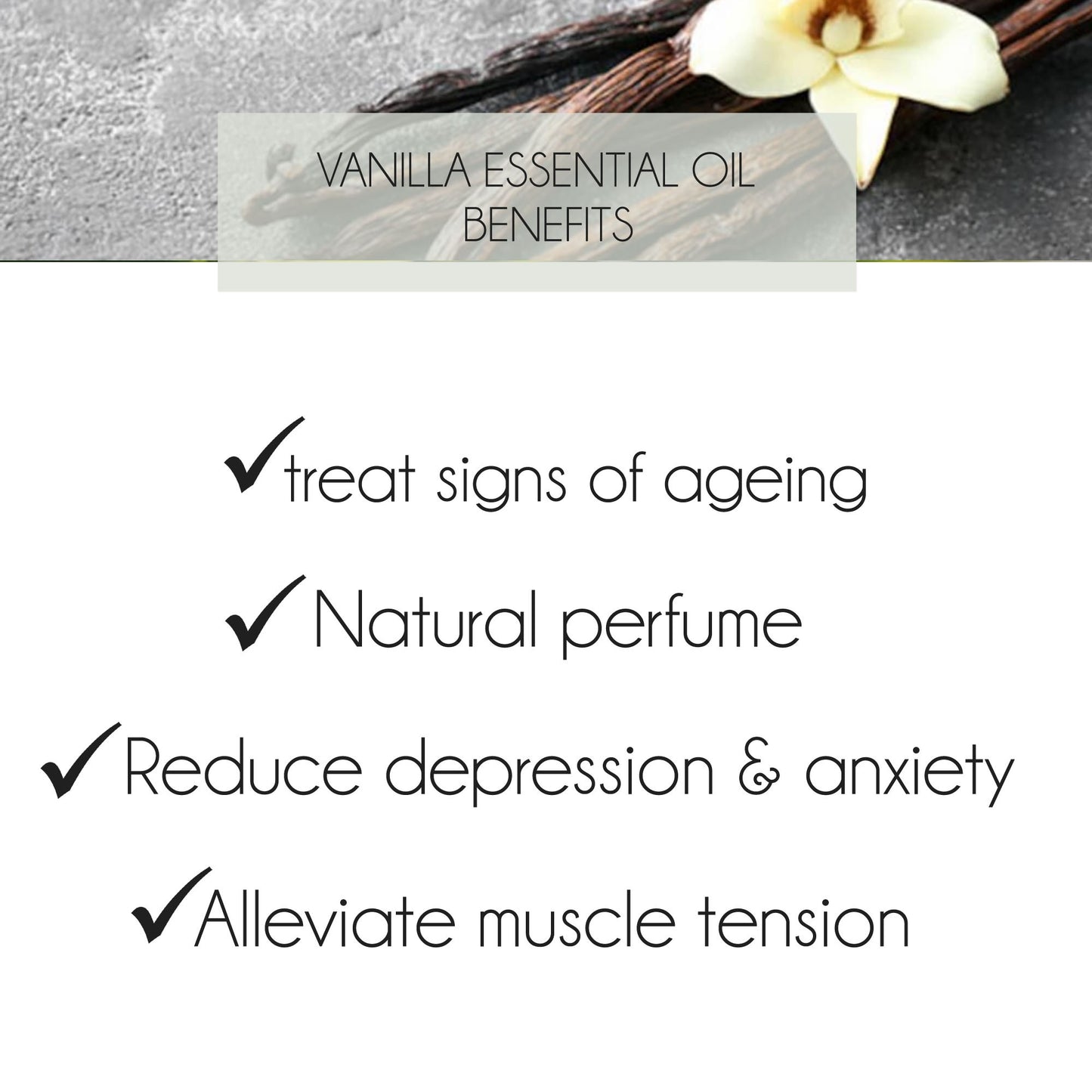 Vanilla Essential Oil 10ml For Aromatherapy Diffuser/Fragrance Perfume/Skin Care