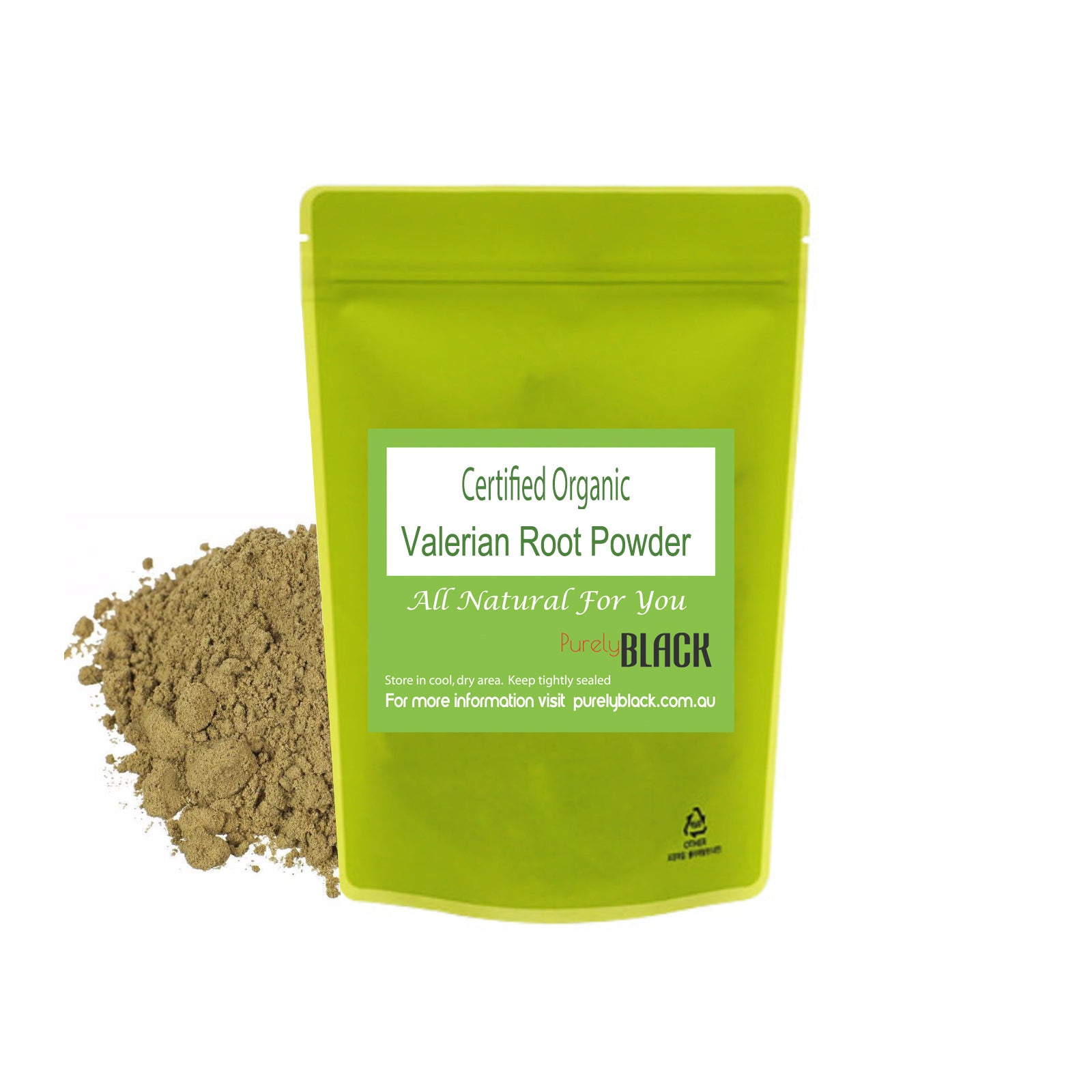 Certified Organic Valerian Root Powder for Sleep | Australia