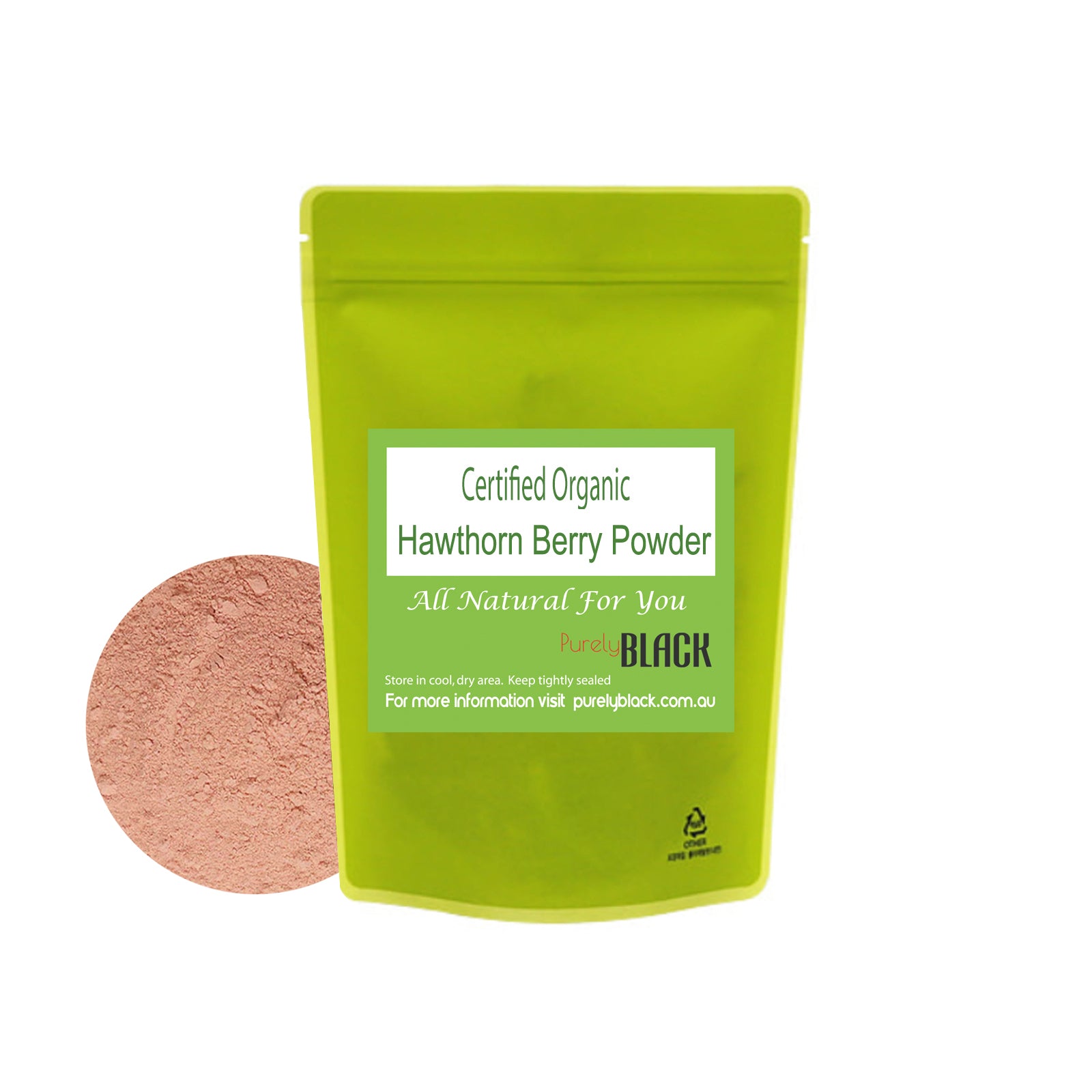 Certified Organic Hawthorn Berry Powder | Australia