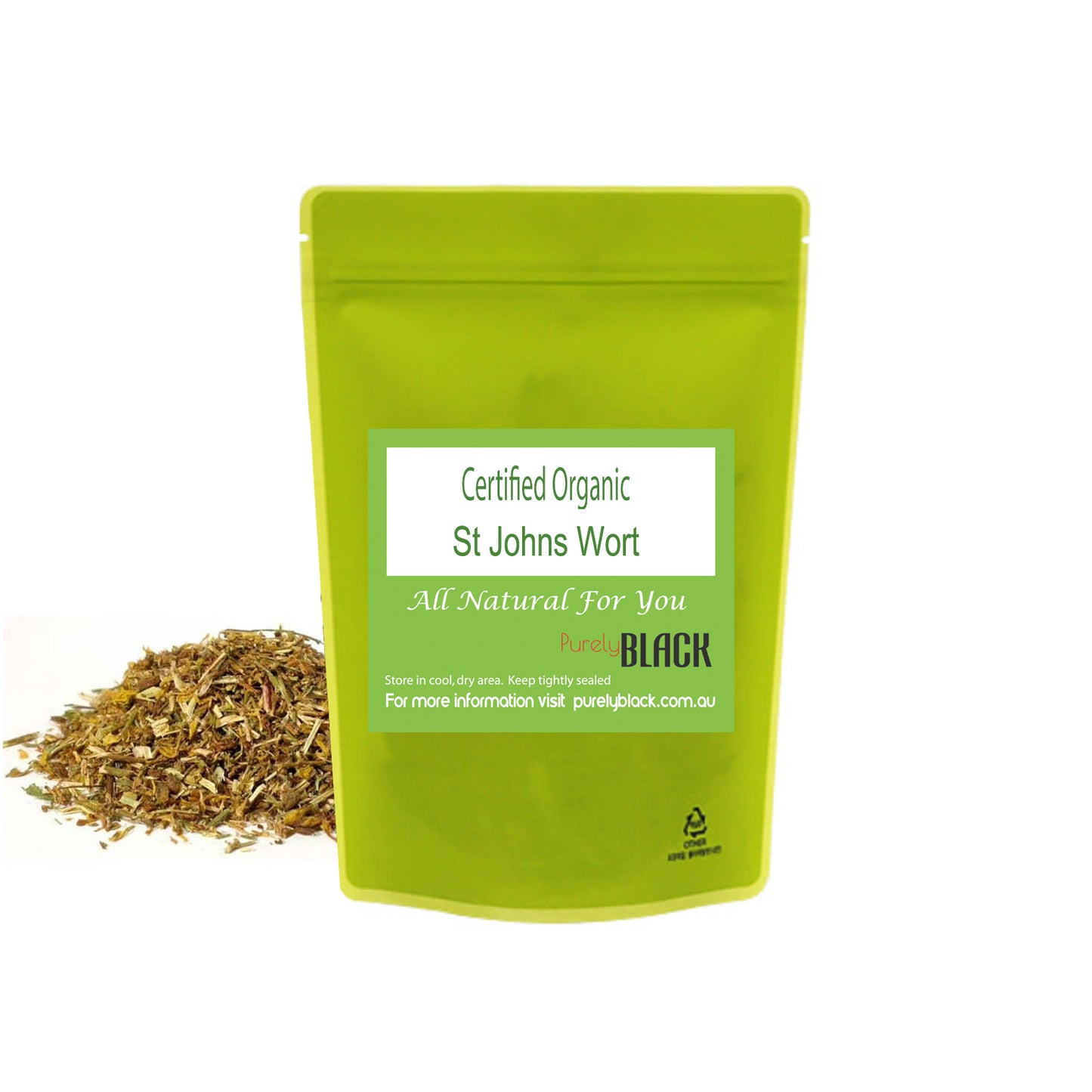 Certified Organic St John's Wort Tea For Anxiety