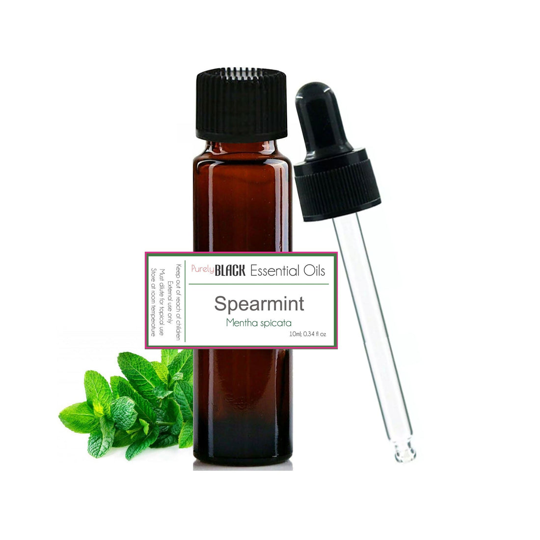 Spearmint Essential Oil — purelyBlack