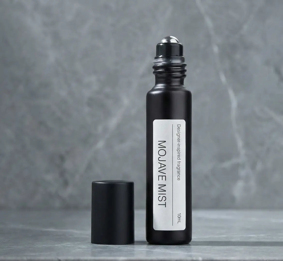 Byredo MOJAVE GHOST fragrance notes, MOJAVE MIST perfume oil, sapodilla and ambrette scent
