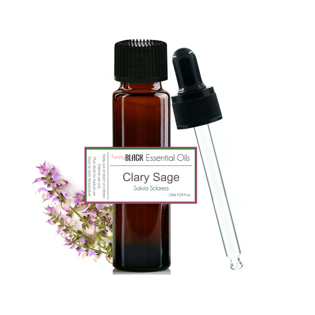 A woman using pure clary sage oil for period pain relief and menstrual support in Australia.