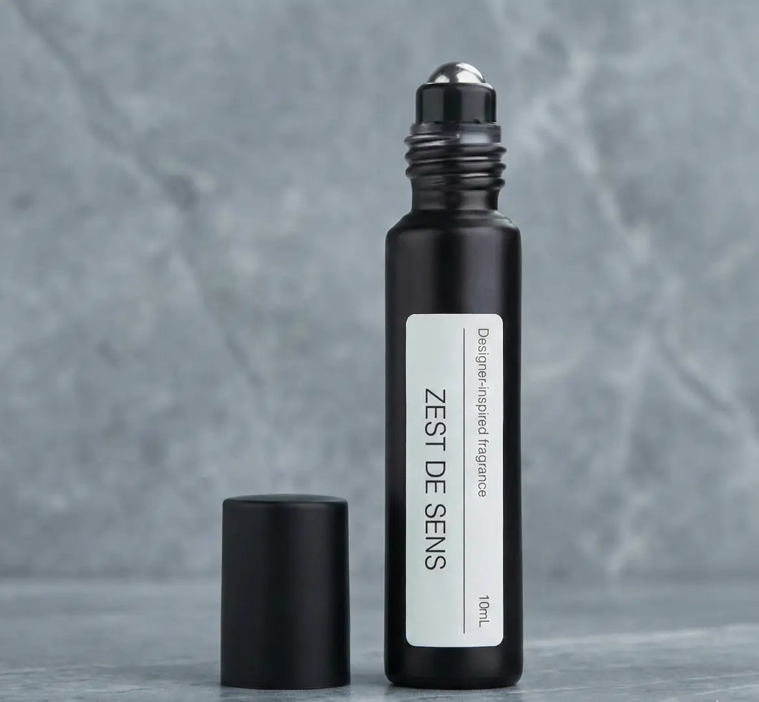 Diptyque EAU DES SENS fragrance notes, ZEST DE SENS perfume oil, Orange Blossom and Juniper scent