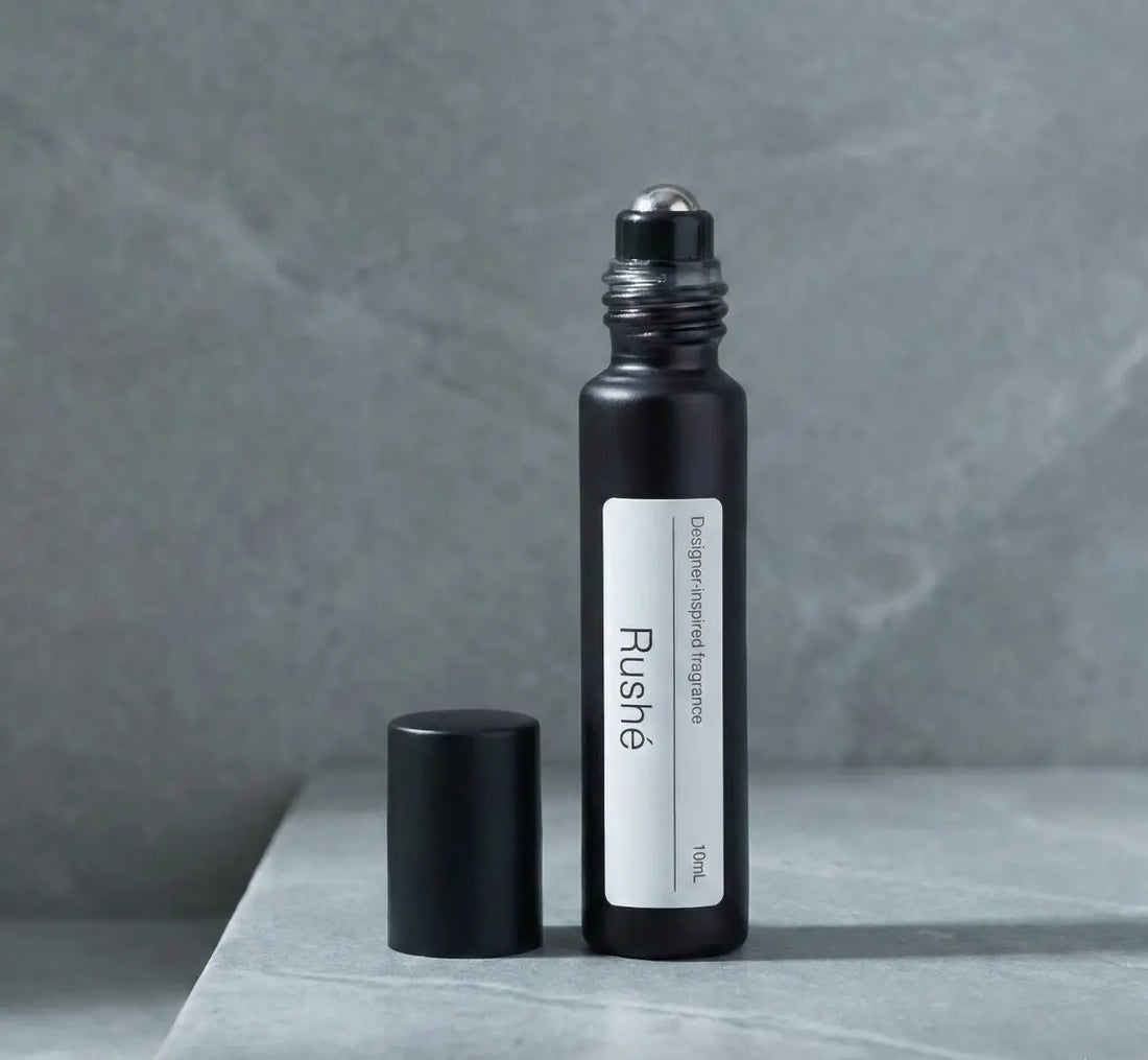 Gucci RUSH fragrance notes, Rushé perfume oil, Peach and rose scent
