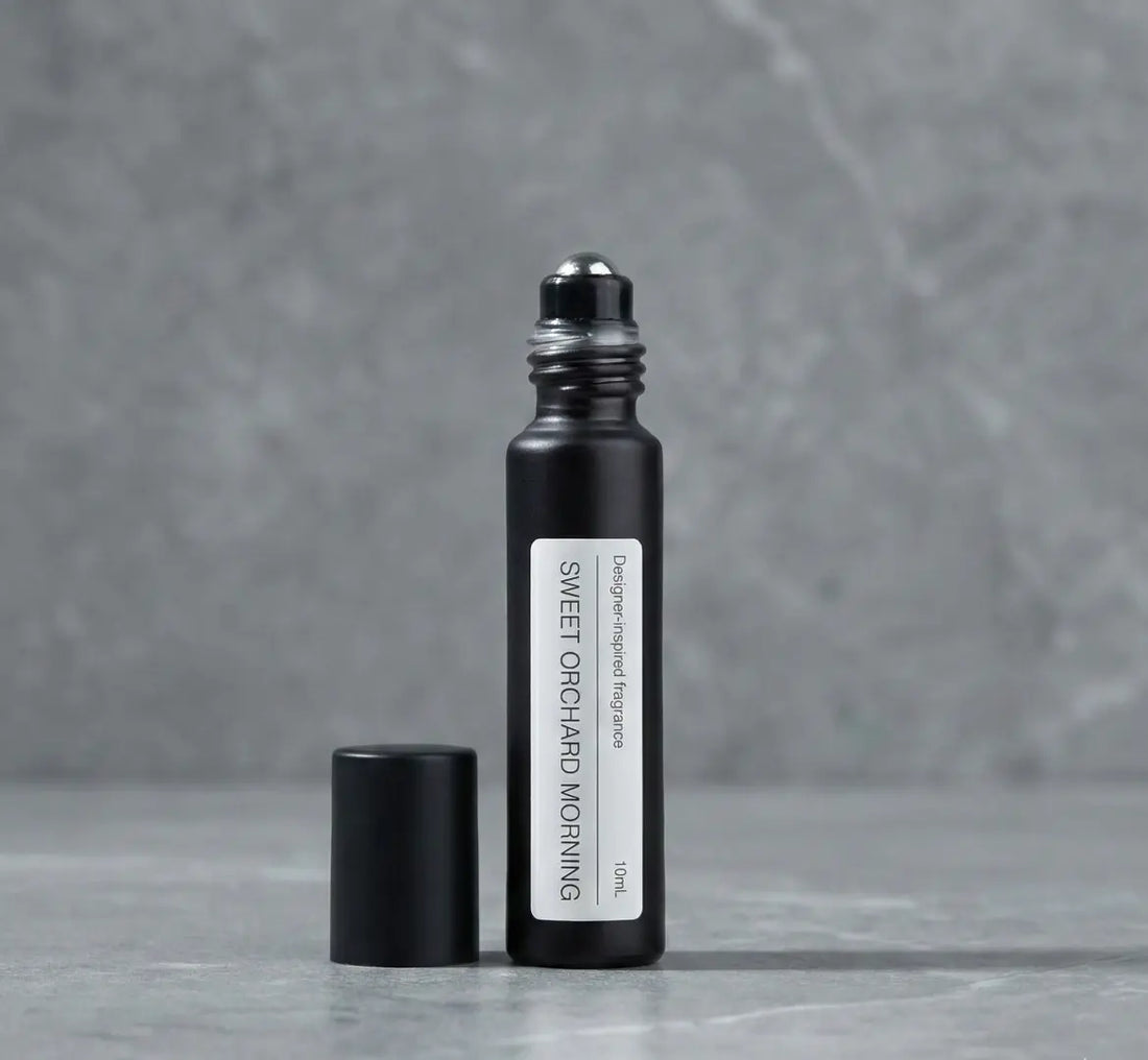 Jo Malone NECTARINE BLOSSOM & HONEY alternative travel spray, SWEET ORCHARD MORNING perfume oil, Jo Malone NECTARINE BLOSSOM & HONEY peach perfume notes