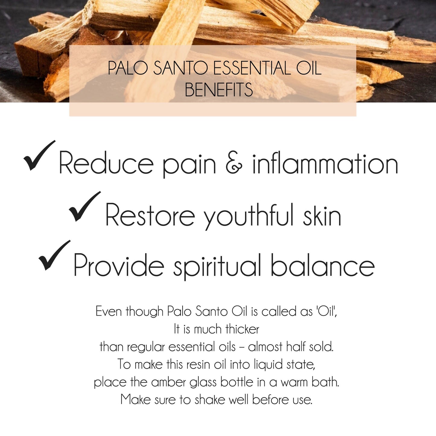 Palo Santo Resinoid Oil 10ml