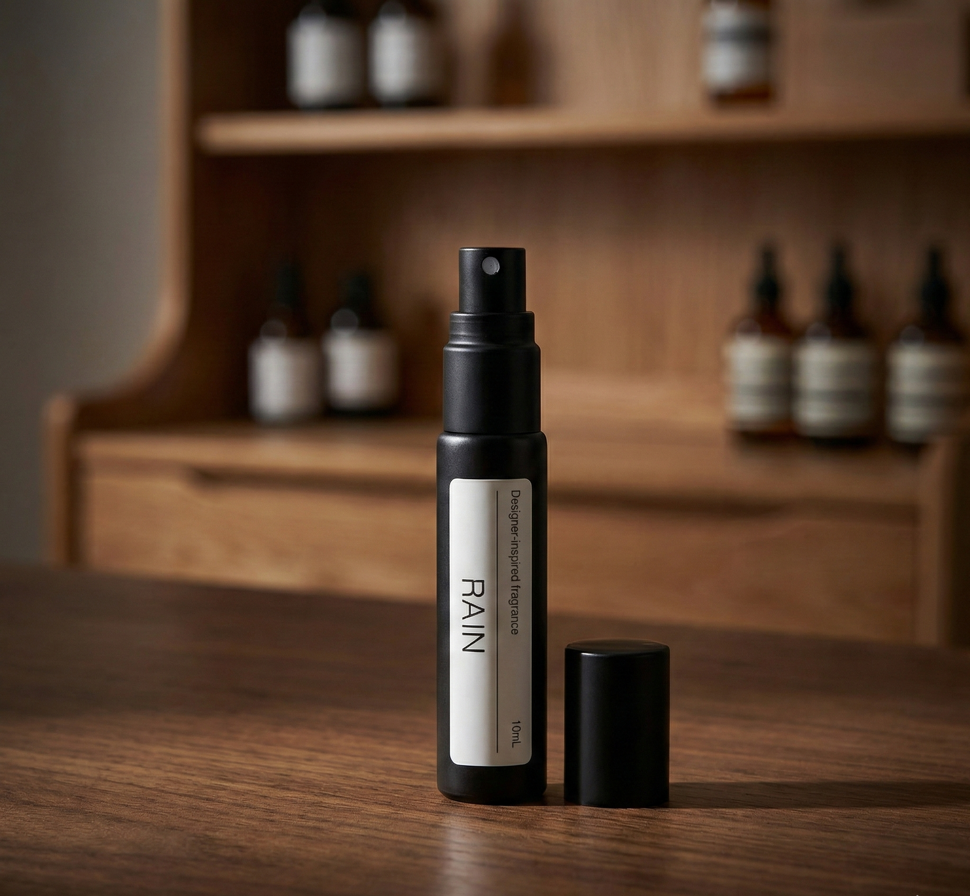 Black roll-on bottle, RAIN Marc Jacobs RAIN Splash dupe Australia