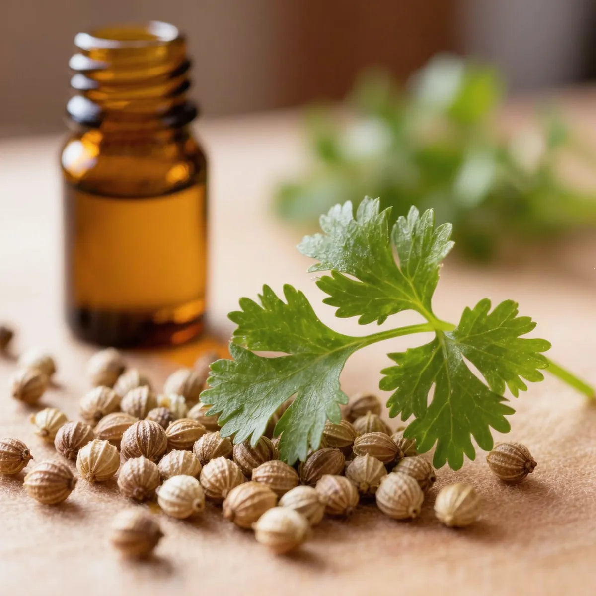 pure coriander essential oil