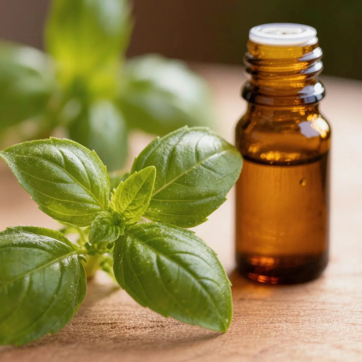 pure holy basil essential oil