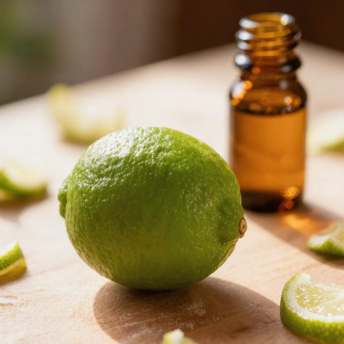 pure lime essential oil